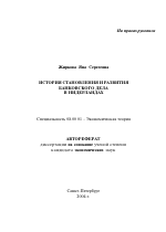 История становления и развития банковского дела в Нидерландах - тема автореферата по экономике, скачайте бесплатно автореферат диссертации в экономической библиотеке