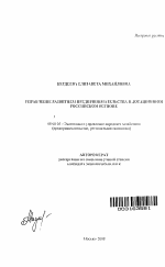 Управление развитием предпринимательства в дотационном российском регионе - тема автореферата по экономике, скачайте бесплатно автореферат диссертации в экономической библиотеке