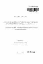 Современные факторы повышения конкурентоспособности регионов России - тема автореферата по экономике, скачайте бесплатно автореферат диссертации в экономической библиотеке