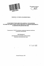 Совершенствование механизма управления человеческим капиталом в интересах инновационного развития предприятий ОПК - тема автореферата по экономике, скачайте бесплатно автореферат диссертации в экономической библиотеке