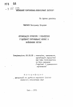 Оптимизация структуры и размещения розничной торговой сети в больших городах - тема автореферата по экономике, скачайте бесплатно автореферат диссертации в экономической библиотеке