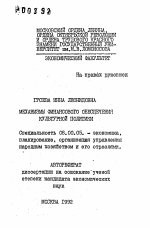 Механизмы финансового обеспечения культурной политики - тема автореферата по экономике, скачайте бесплатно автореферат диссертации в экономической библиотеке