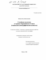 Семейная политика в странах Европейского Союза - тема диссертации по экономике, скачайте бесплатно в экономической библиотеке