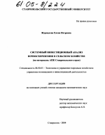 Системный инвестиционный анализ почвосбережения в сельском хозяйстве - тема диссертации по экономике, скачайте бесплатно в экономической библиотеке