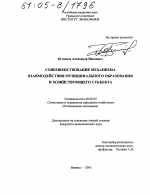 Совершенствование механизма взаимодействия муниципального образования и хозяйствующего субъекта - тема диссертации по экономике, скачайте бесплатно в экономической библиотеке