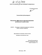 Повышение эффективности функционирования регионального рынка зерна - тема диссертации по экономике, скачайте бесплатно в экономической библиотеке