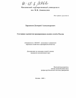 Состояние и развитие предпринимательских сетей в России - тема диссертации по экономике, скачайте бесплатно в экономической библиотеке