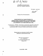 Экономическая эффективность лизинговых отношений на предприятиях агропромышленного комплекса региона - тема диссертации по экономике, скачайте бесплатно в экономической библиотеке