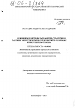 Принципы и методы разработки стратегии и тактики энергетических предприятий в условиях конкурентного рынка - тема диссертации по экономике, скачайте бесплатно в экономической библиотеке