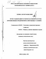 Пути стабилизации расчетно-платежной системы промышленных предприятий в современных условиях - тема диссертации по экономике, скачайте бесплатно в экономической библиотеке