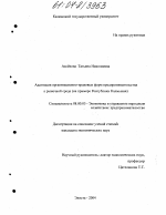 Адаптация организационно-правовых форм предпринимательства к рыночной среде - тема диссертации по экономике, скачайте бесплатно в экономической библиотеке