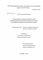 Организационно-экономический механизм формирования конкурентных преимуществ региона - тема диссертации по экономике, скачайте бесплатно в экономической библиотеке