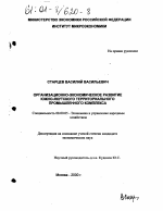 Организационно-экономическое развитие Южно-Якутского территориального промышленного комплекса - тема диссертации по экономике, скачайте бесплатно в экономической библиотеке