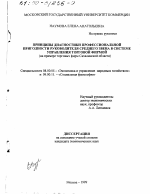 Принципы диагностики профессиональной пригодности руководителя среднего звена в системе управления торговой фирмой - тема диссертации по экономике, скачайте бесплатно в экономической библиотеке
