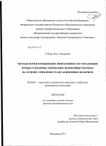Методология повышения эффективности управления процессом инвестирования экономики региона на основе снижения трансакционных издеожек - тема диссертации по экономике, скачайте бесплатно в экономической библиотеке