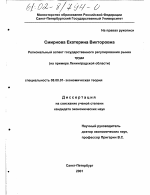 Региональный аспект государственного регулирования рынка труда - тема диссертации по экономике, скачайте бесплатно в экономической библиотеке