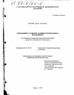 Эффективное развитие машиностроительного предприятия - тема диссертации по экономике, скачайте бесплатно в экономической библиотеке