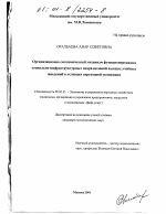 Организационно-экономический механизм функционирования социально-инфраструктурных подразделений высших учебных заведений в условиях переходной экономики - тема диссертации по экономике, скачайте бесплатно в экономической библиотеке