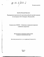 Формирование маркетинговой стратегии российской торговой компании - тема диссертации по экономике, скачайте бесплатно в экономической библиотеке